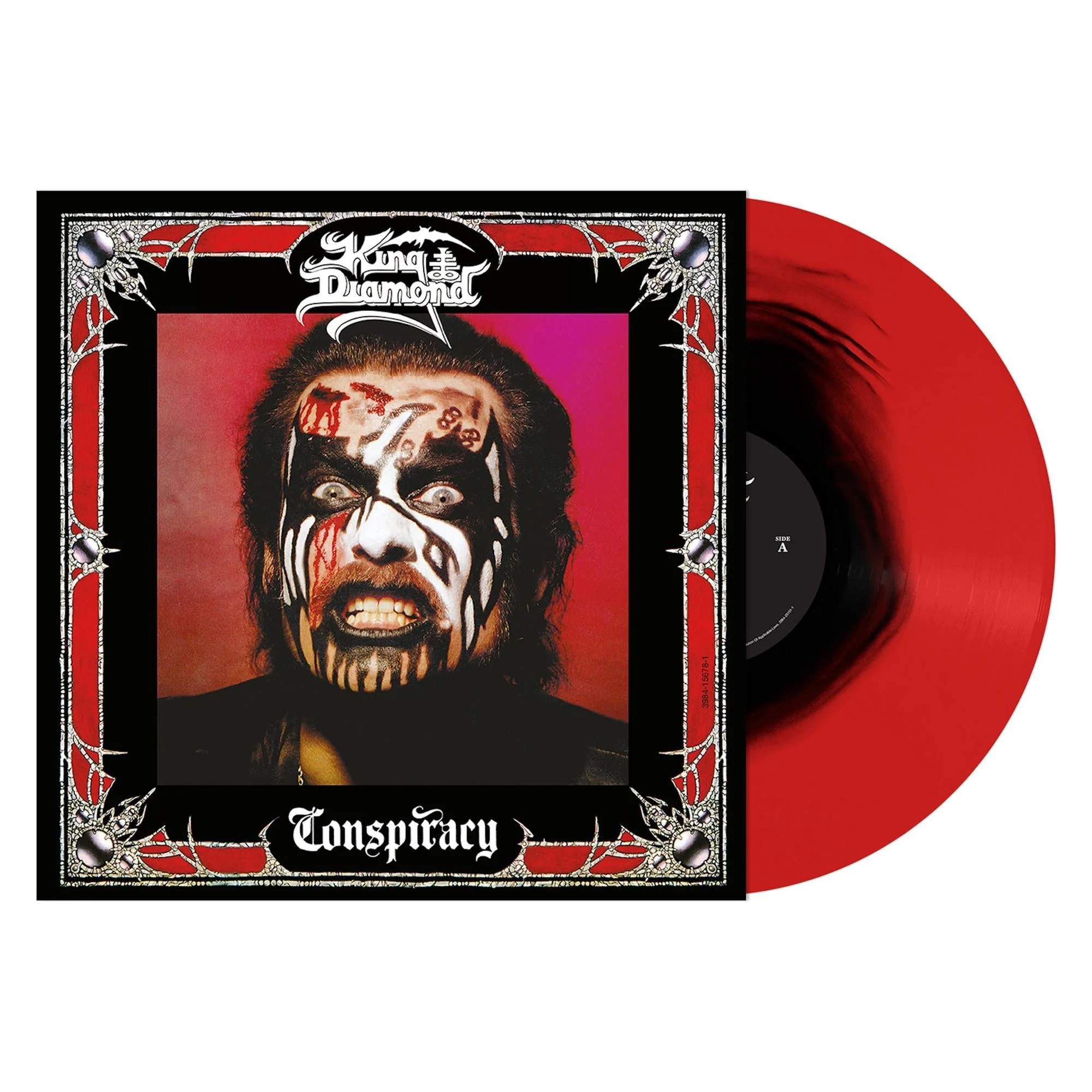 KING DIAMOND 'CONSPIRACY' LP - APPLE RED/BLACK HAZE