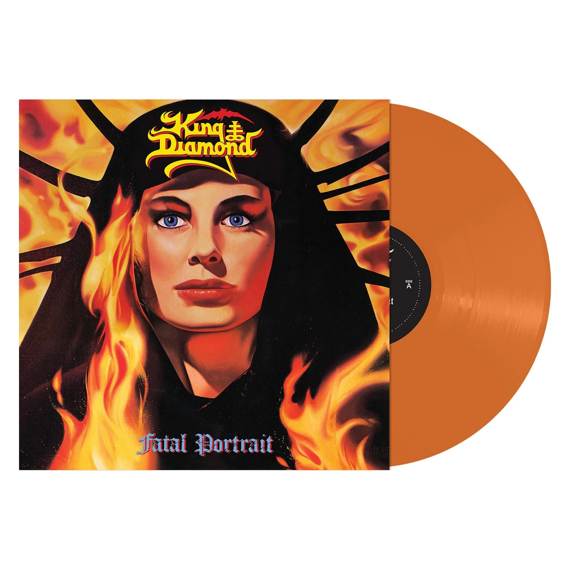 KING DIAMOND 'FATAL PORTRAIT' LP - OPAQUE TANGERINE