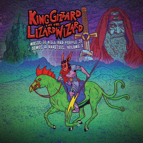 KING GIZZARD AND THE LIZARD WIZARD 'MUSIC TO KILL BAD PEOPLE TO VOL.1' LP - RED VELVET