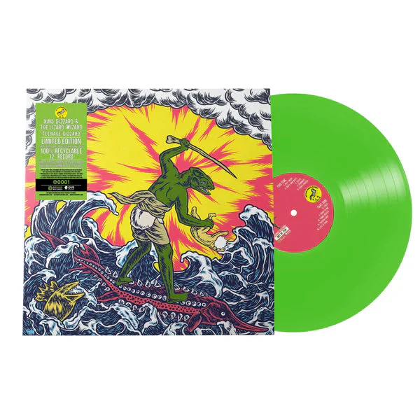 KING GIZZARD AND THE LIZARD WIZARD 'TEENAGE GIZZARD' LP - ECO GREEN