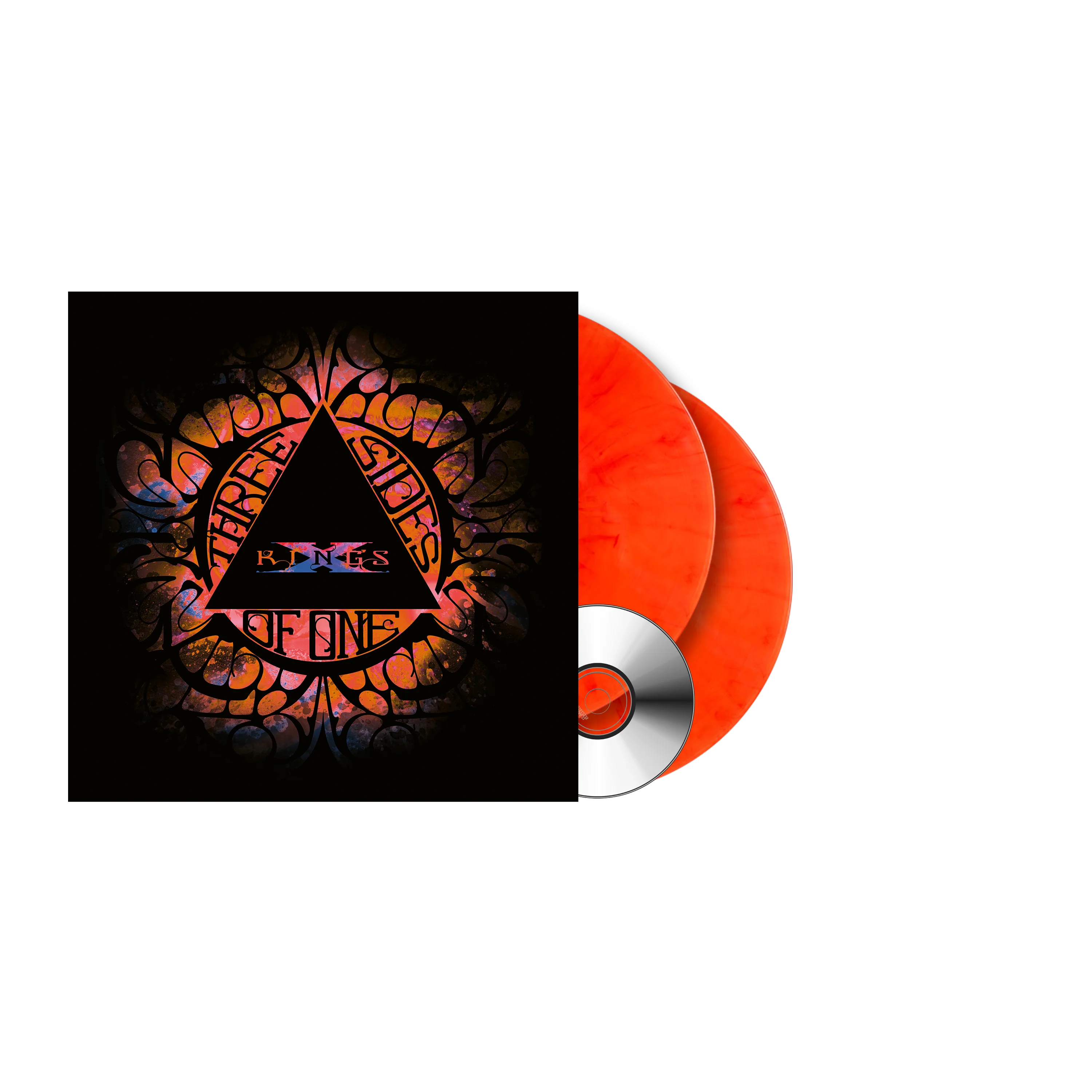 KING'S X 'THREE SIDES OF ONE' 2LP + CD - DELUXE - COLOR - ALTERNATIVE COVER