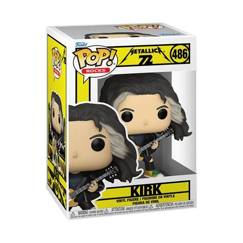 KIRK HAMMETT FUNKO POP! ROCKS FIGURE (72 Seasons) - Image 2