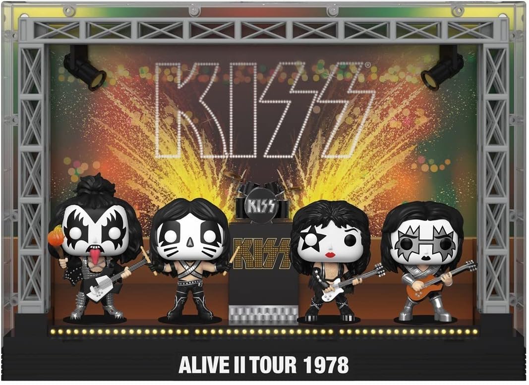 KISS ALIVE II 1978 TOUR FUNKO POP! MOMENT DELUXE VINYL FIGURES - Image 2