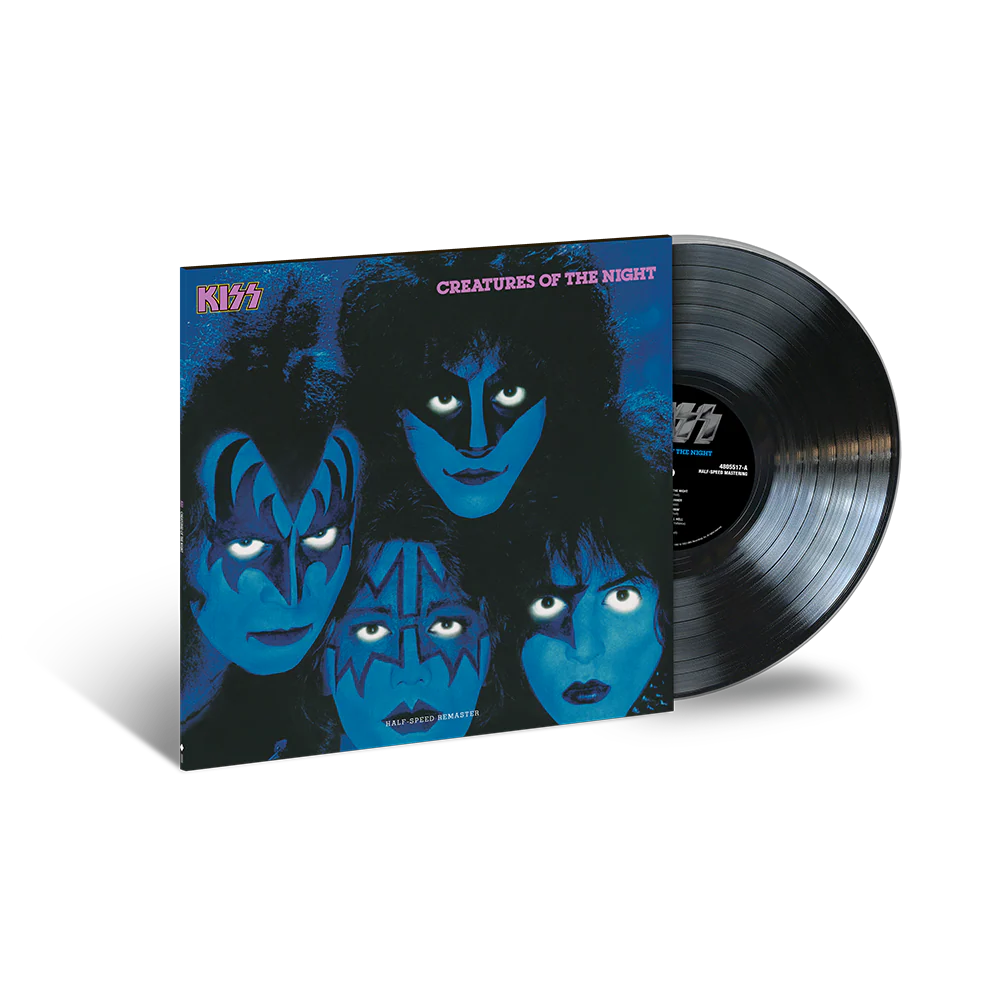 KISS 'CREATURES OF THE NIGHT' 40TH ANNIVERSARY LP - HALF SPEED - DELUXE 40TH ANNIVERSARY EDITION - HALF SPEED