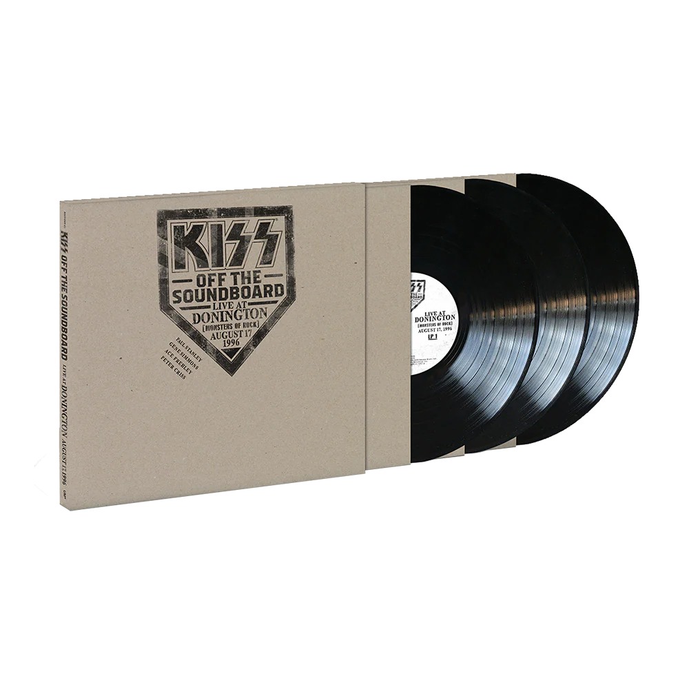 KISS 'OFF THE SOUNDBOARD: DONINGTON 1996 (LIVE)' 3LP