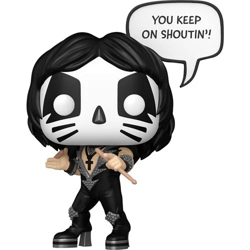 KISS THE CATMAN FUNKO FIGURE - ROCK AND ROLL ALL NITE SAYINGS