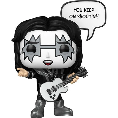 KISS THE SPACEMAN FUNKO FIGURE - ROCK AND ROLL ALL NITE SAYINGS