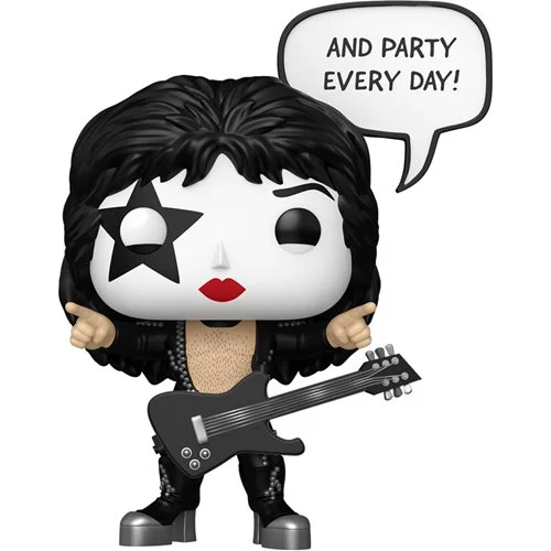 KISS THE STARCHILD FUNKO FIGURE - ROCK AND ROLL ALL NITE SAYINGS