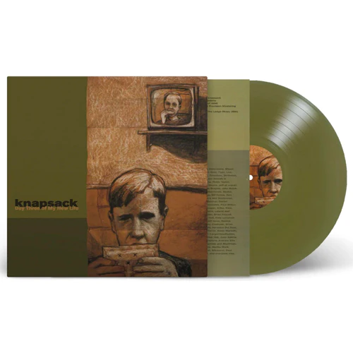 KNAPSACK 'DAY THREE OF MY NEW LIFE' LP - EXCLUSIVE - LTD. 300 - SWAMP GREEN - Image 2