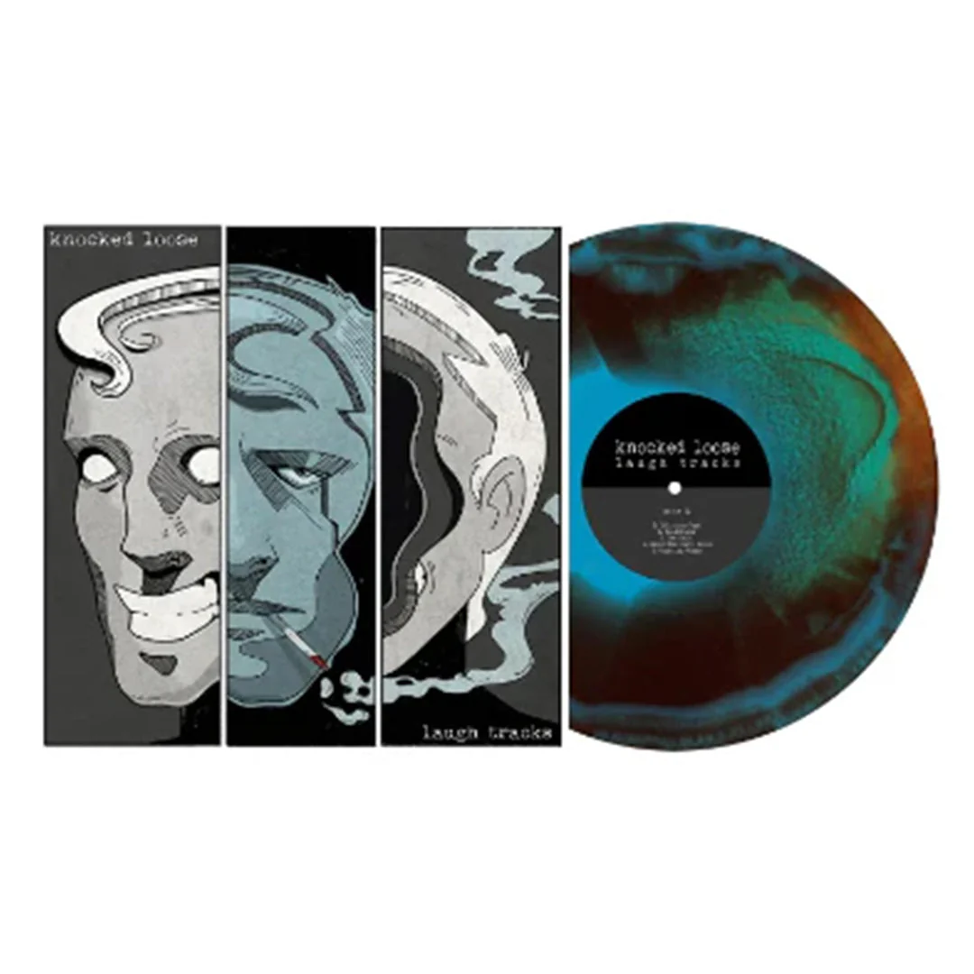 KNOCKED LOOSE 'LAUGH TRACKS' LP - BLUE/RED/YELLOW