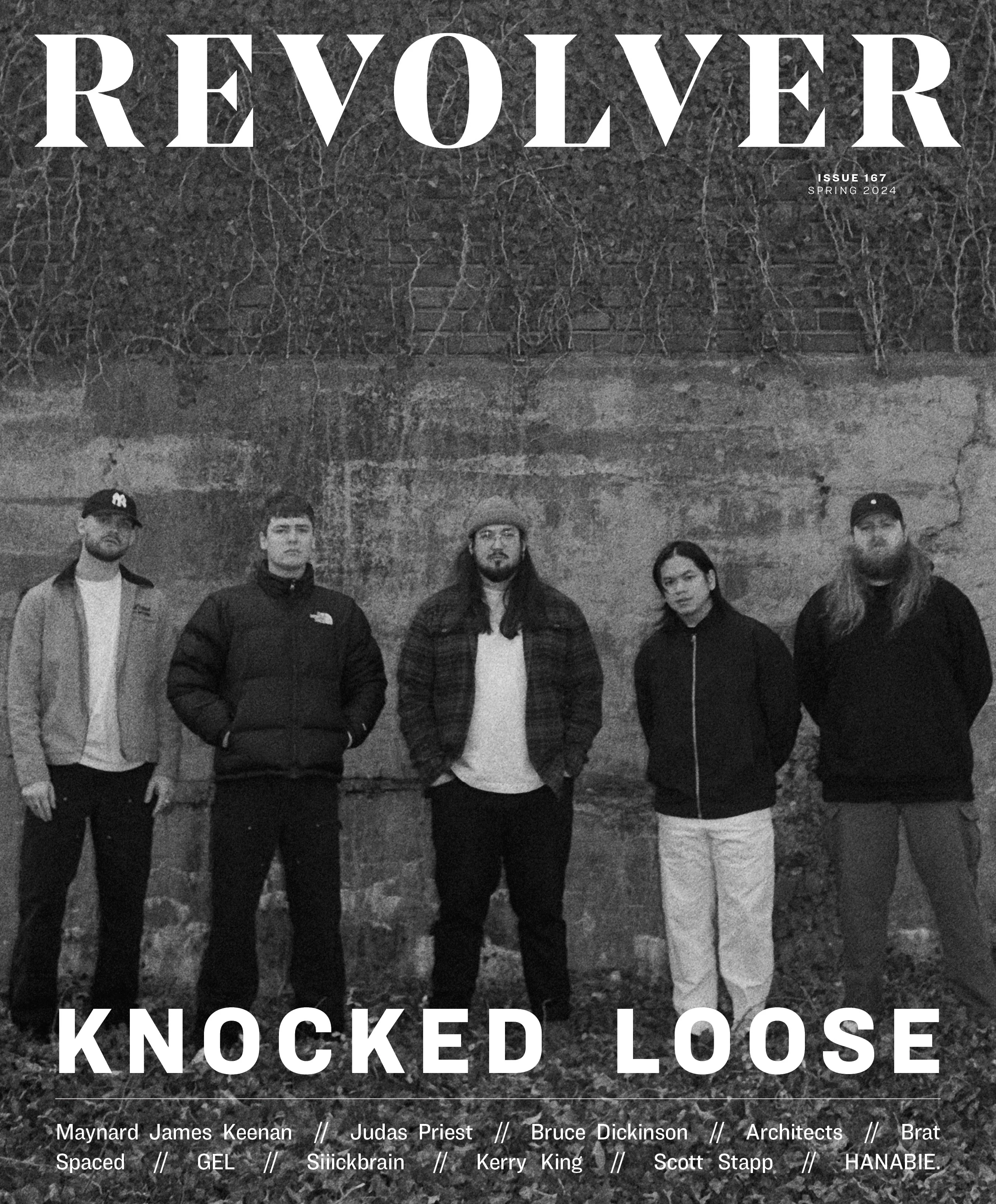 KNOCKED LOOSE X REVOLVER BUNDLE - REVOLVER SPRING 2024 ISSUE & KNOCKED LOOSE 'YOU WON'T GO BEFORE YOU'RE SUPPOSED TO' LP - EXCLUSIVE - LTD. 500 - BLOOD RED/BLACK/PINWHEEL - Image 2