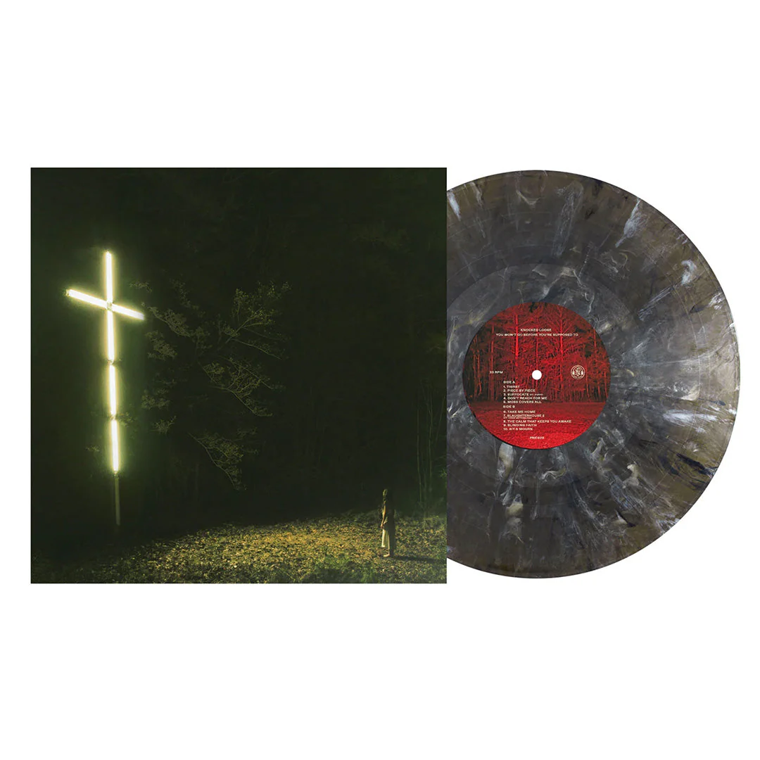 KNOCKED LOOSE 'YOU WON'T GO BEFORE YOU'RE SUPPOSED TO' LP - ONYX DELUXE MARBLE