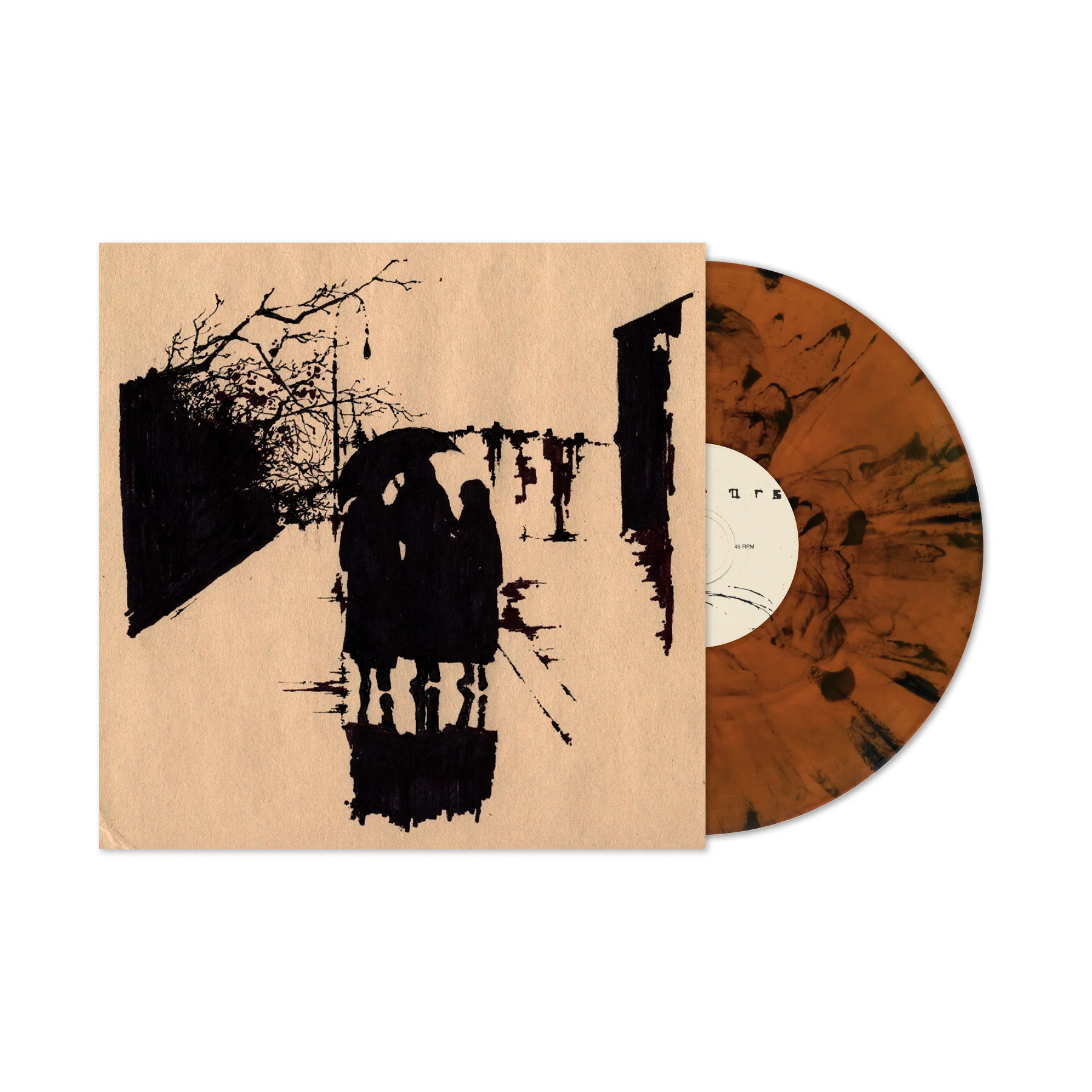 KNUMEARS 'DIRECTIONS' LP (Orange & Black Marble Vinyl)
