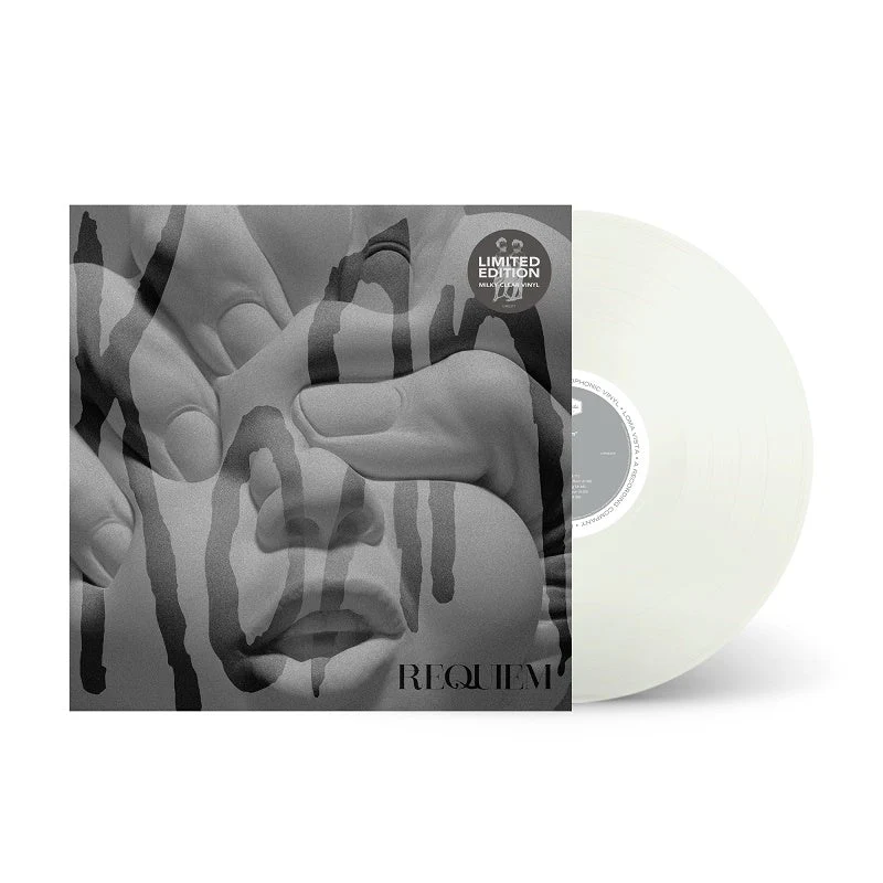 KORN 'REQUIEM' LP - MILKY CLEAR
