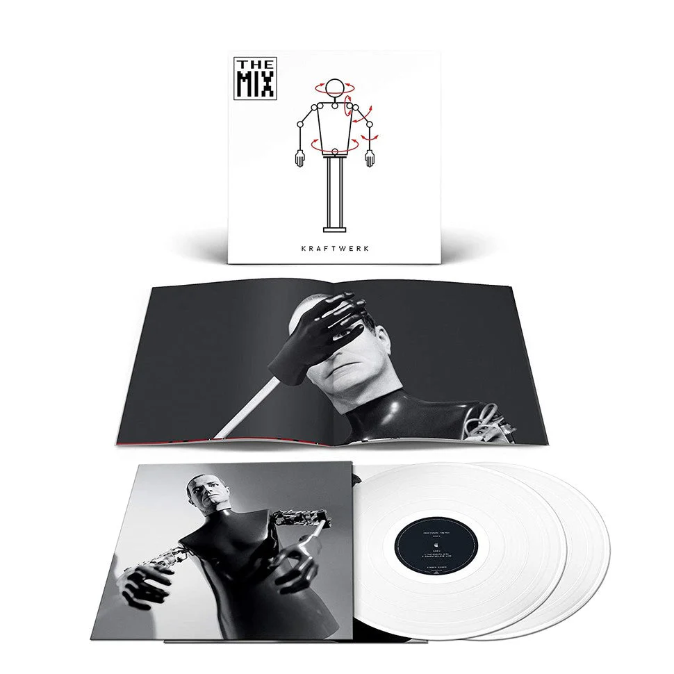 KRAFTWERK 'THE MIX' 2LP - WHITE - Image 2