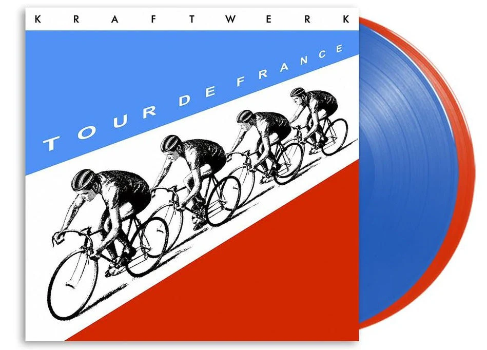 KRAFTWERK 'TOUR DE FRANCE' 2LP - RED/BLUE
