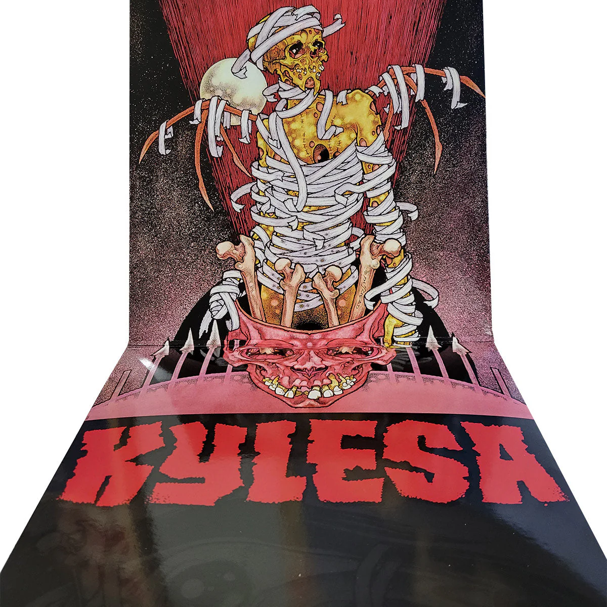KYLESA ‘KYLESA’ LP - EXCLUSIVE - LTD. 300 - CLEAR/BLAC SMOKE - Image 3
