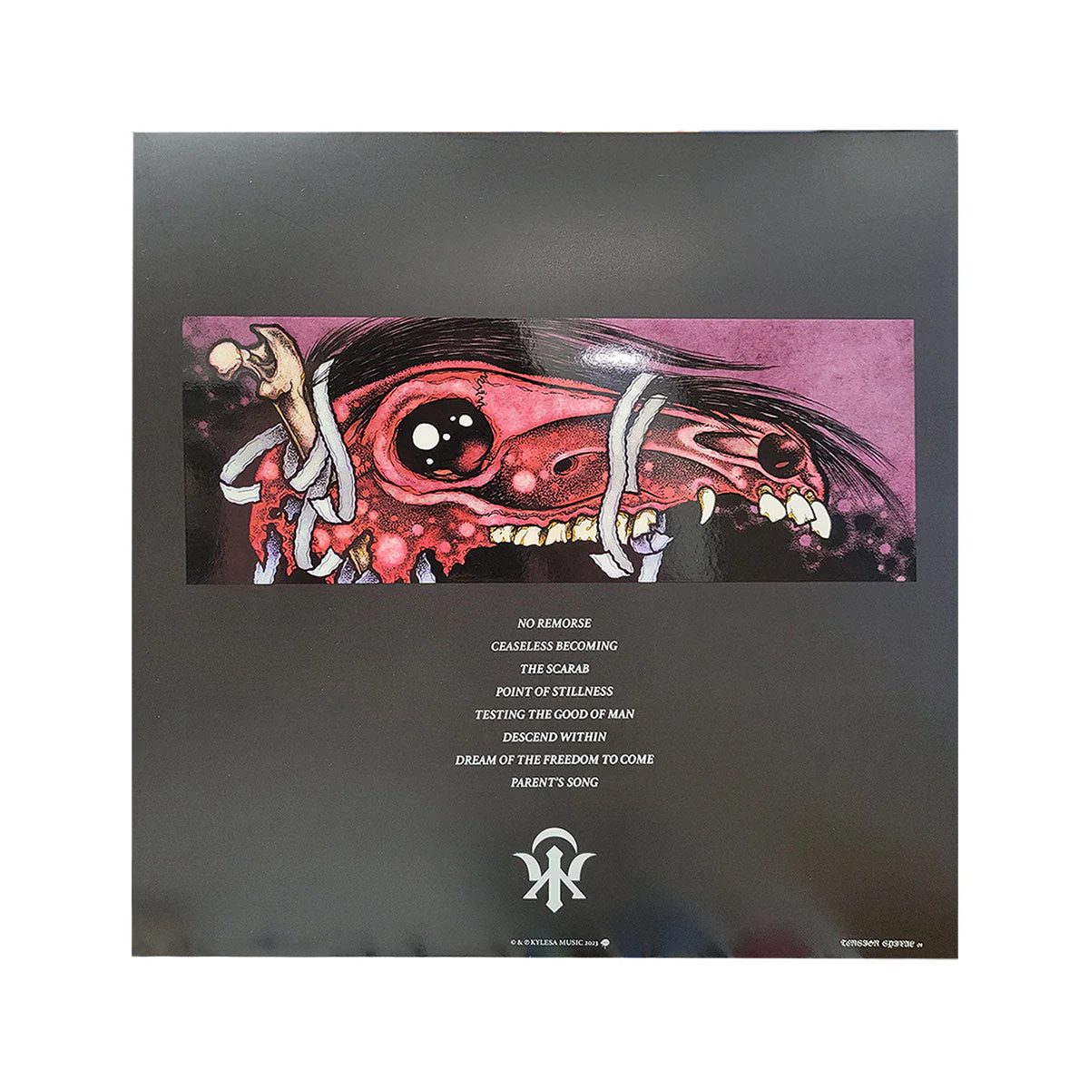 KYLESA ‘KYLESA’ LP - EXCLUSIVE - LTD. 300 - CLEAR/BLAC SMOKE - Image 4