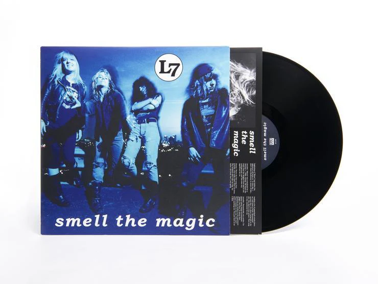 L7 'SMELL THE MAGIC' LP - Image 2