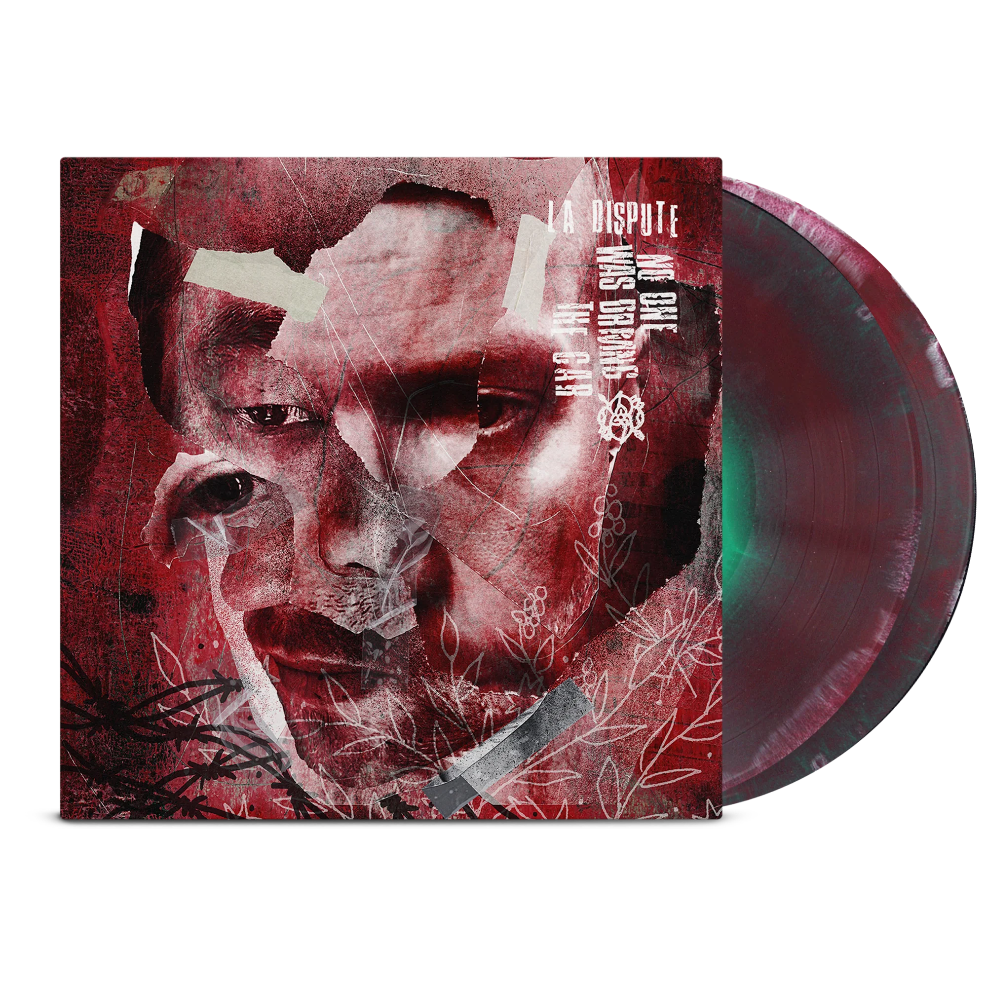 LA DISPUTE ‘NO ONE WAS DRIVING THE CAR’ 2LP - EXCLUSIVE - LTD. 300 - CLEAR/RED/GREEN