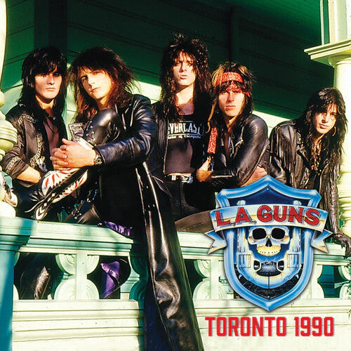 L.A. GUNS 'TORONTO 1990' LP - RED/BLUE - Image 2