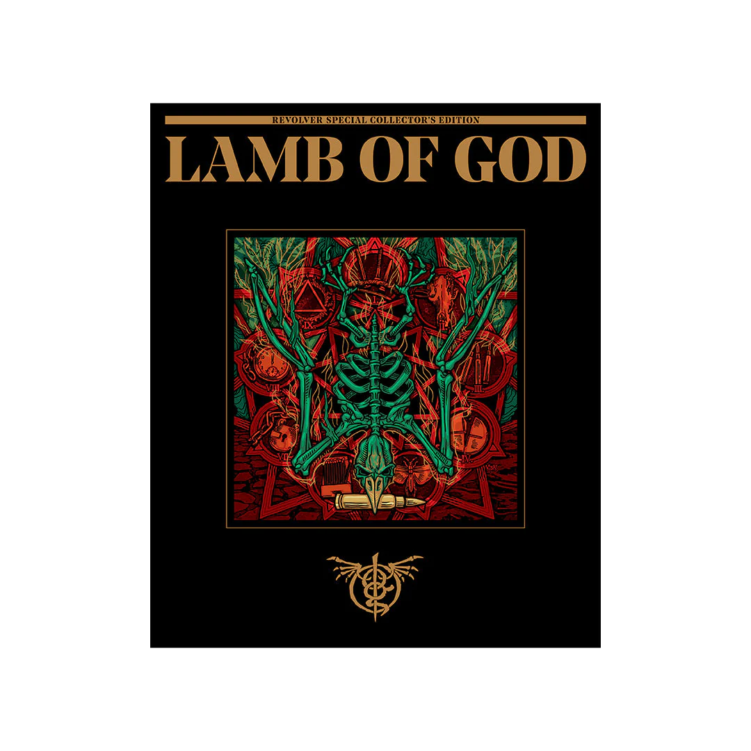 LAMB OF GOD ‘NEW AMERICAN GOSPEL’ LP + 'WARBIRD' COVER SPECIAL COLLECTOR'S EDITION DELUXE MAGAZINE - EXCLUSIVE - LTD. 500 - BLACK/WHITE/NEBULA - Image 3