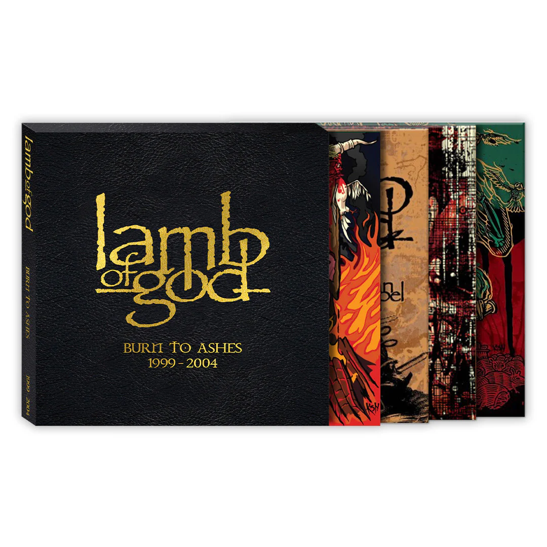 LAMB OF GOD x REVOLVER: 'BURN TO ASHES' (1999-2004)/'KILL TILL RESOLUTION' (2005-2012) LIMITED VINYL BOX SETS - Image 2