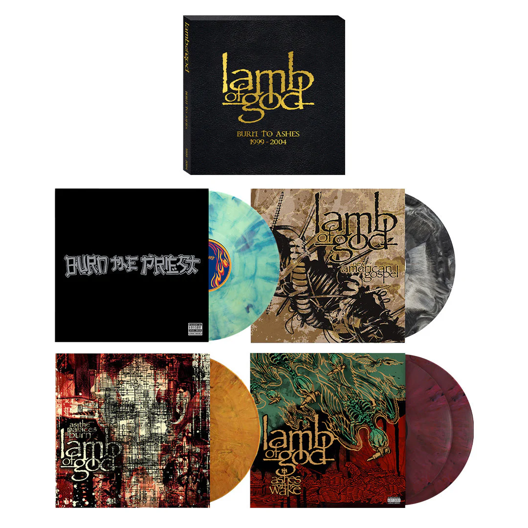 LAMB OF GOD x REVOLVER: 'BURN TO ASHES' (1999-2004)/'KILL TILL RESOLUTION' (2005-2012) LIMITED VINYL BOX SETS - Image 3