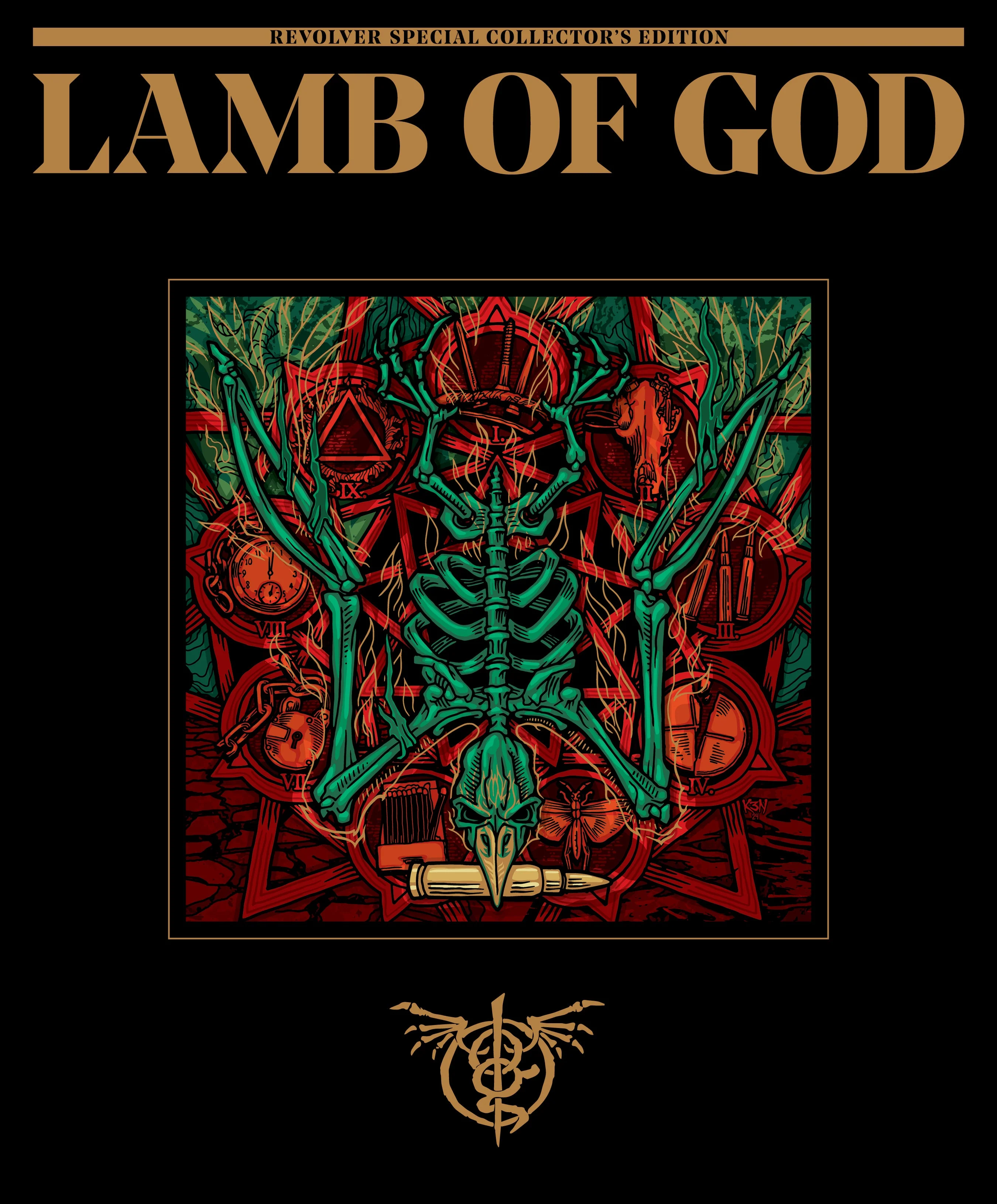 LAMB OF GOD x REVOLVER SPECIAL COLLECTOR'S EDITION DELUXE MAGAZINE - Image 4