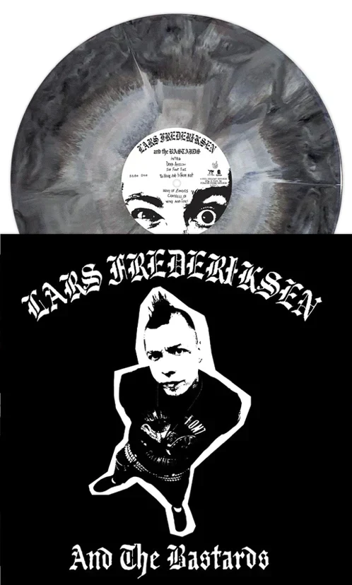 LARS FREDERIKSEN & THE BASTARDS 'LARS FREDERIKSEN & THE BASTARDS' LP - WHITE/BLACK/GALAXY