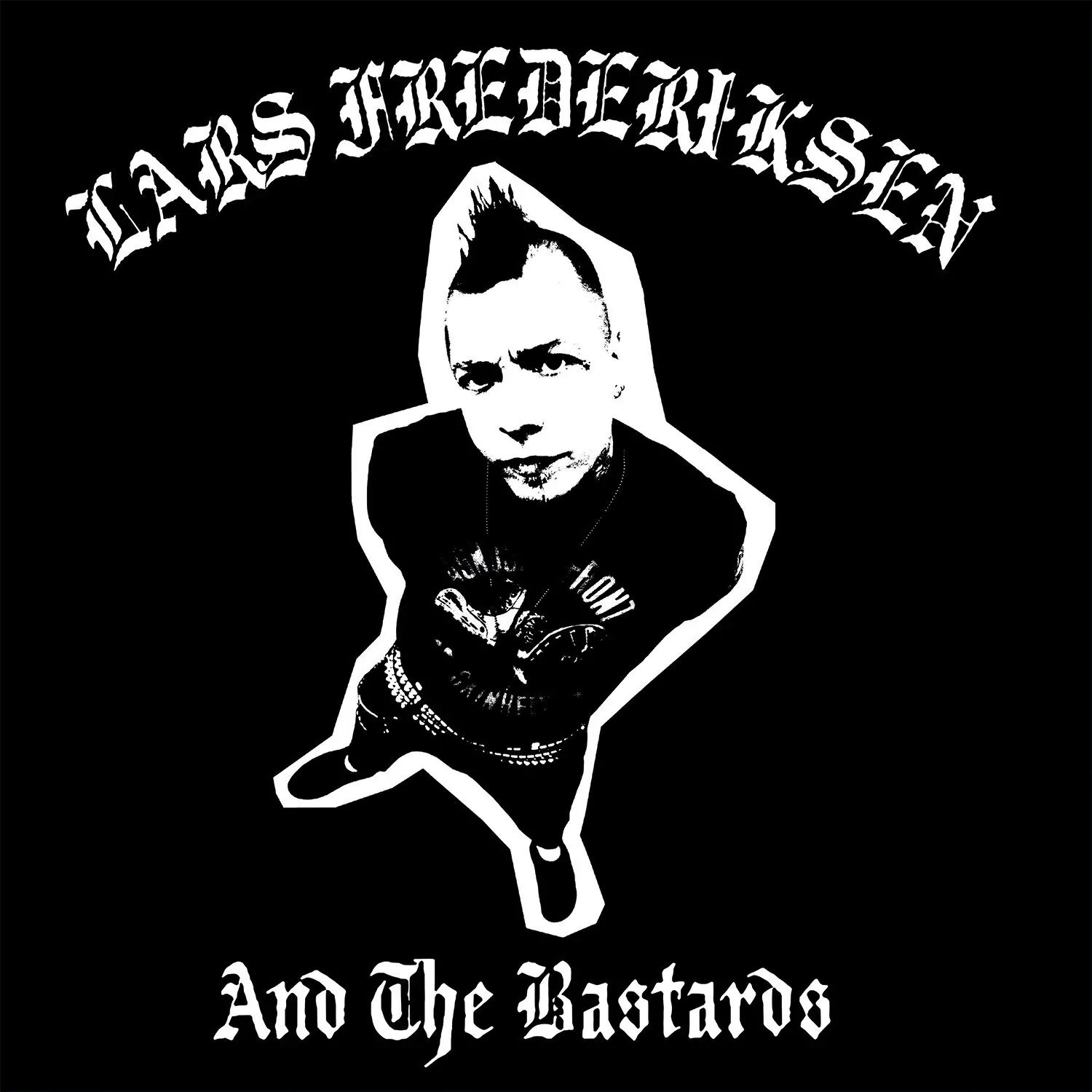 LARS FREDERIKSEN & THE BASTARDS 'LARS FREDERIKSEN & THE BASTARDS' LP - WHITE/BLACK/GALAXY - Image 2