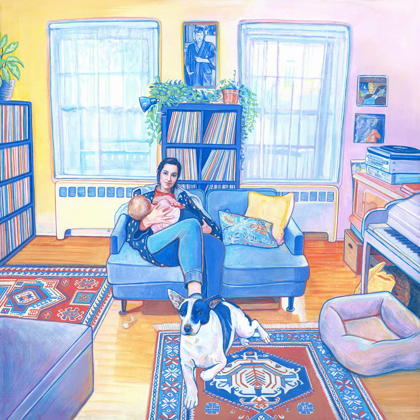 LAURA STEVENSON 'LAURA STEVENSON' LP - YELLOW - Image 2