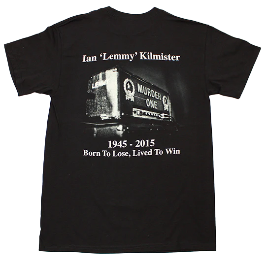 LEMMY KILMISTER 'LIVE TO WIN' T-SHIRT - Image 4