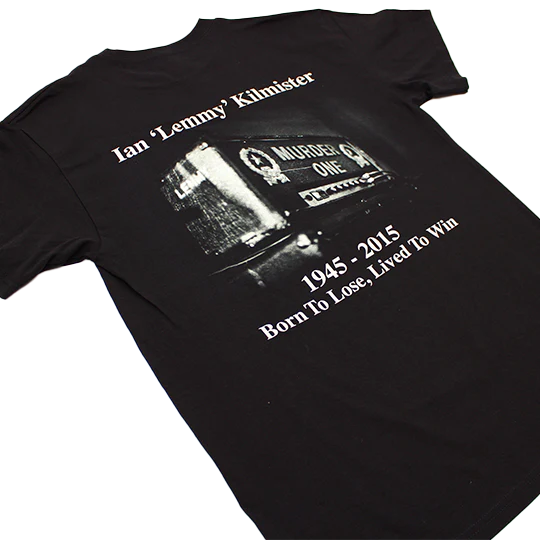 LEMMY KILMISTER 'LIVE TO WIN' T-SHIRT - Image 5
