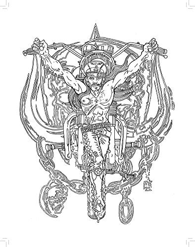 LEMMY KILMISTER OF MOTÖRHEAD: COLOR THE ACES OF SPADES BOOK - Image 4