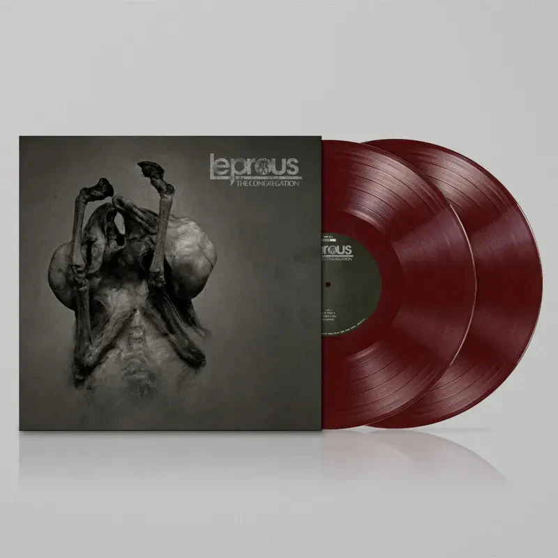 LEPROUS 'THE CONGREGATION' 10TH ANNIVERSARY EDITION 2LP - DEEP BLOOD RED