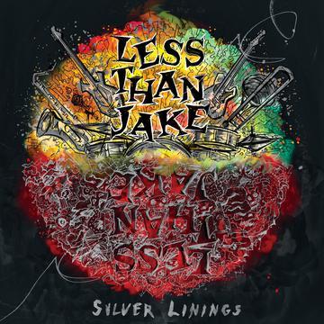 LESS THAN JAKE 'SILVER LININGS' LP - PINK - Image 2