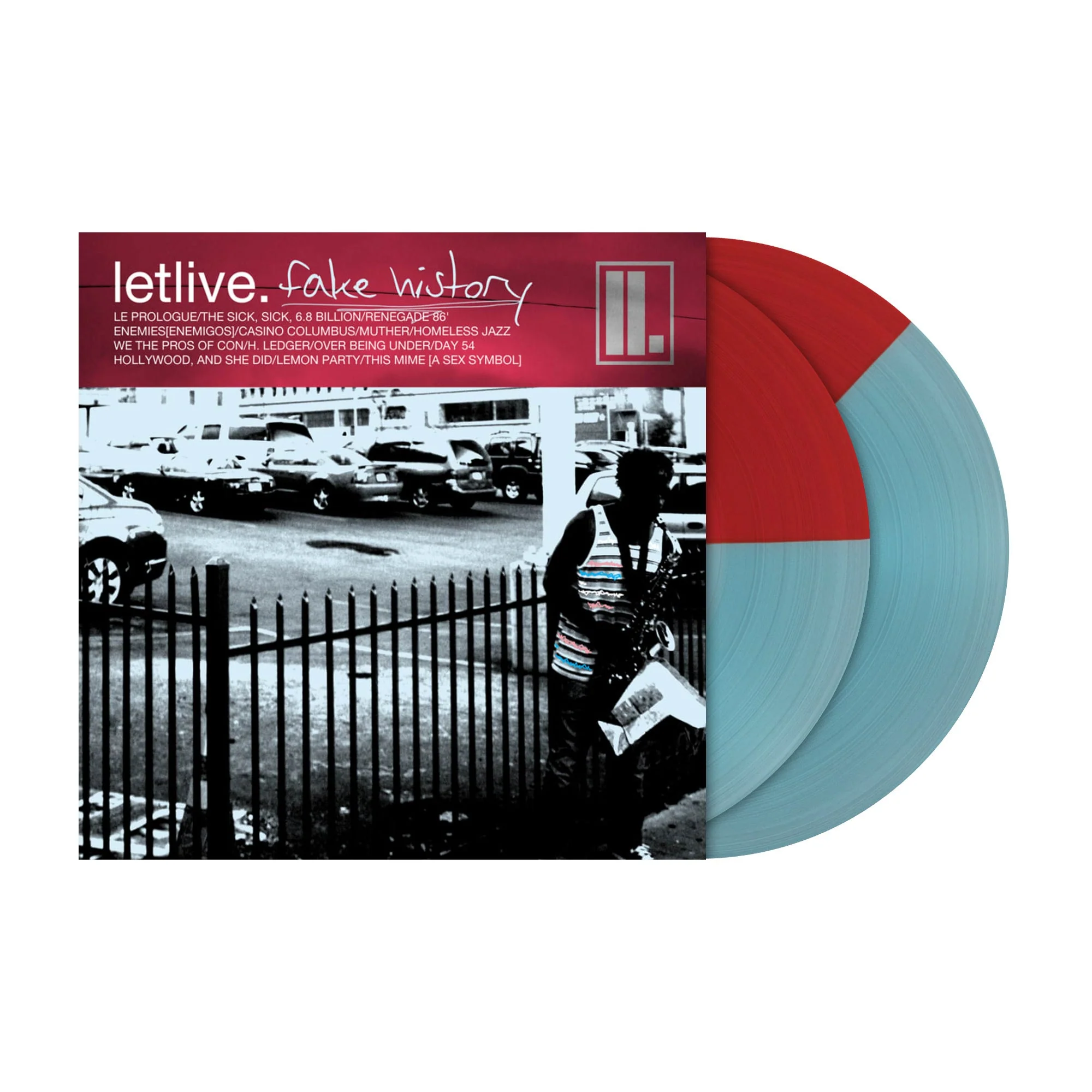 LETLIVE ‘FAKE HISTORY’ 2LP (Exclusive – Limited Edition, Various Color Vinyl) - Image 2
