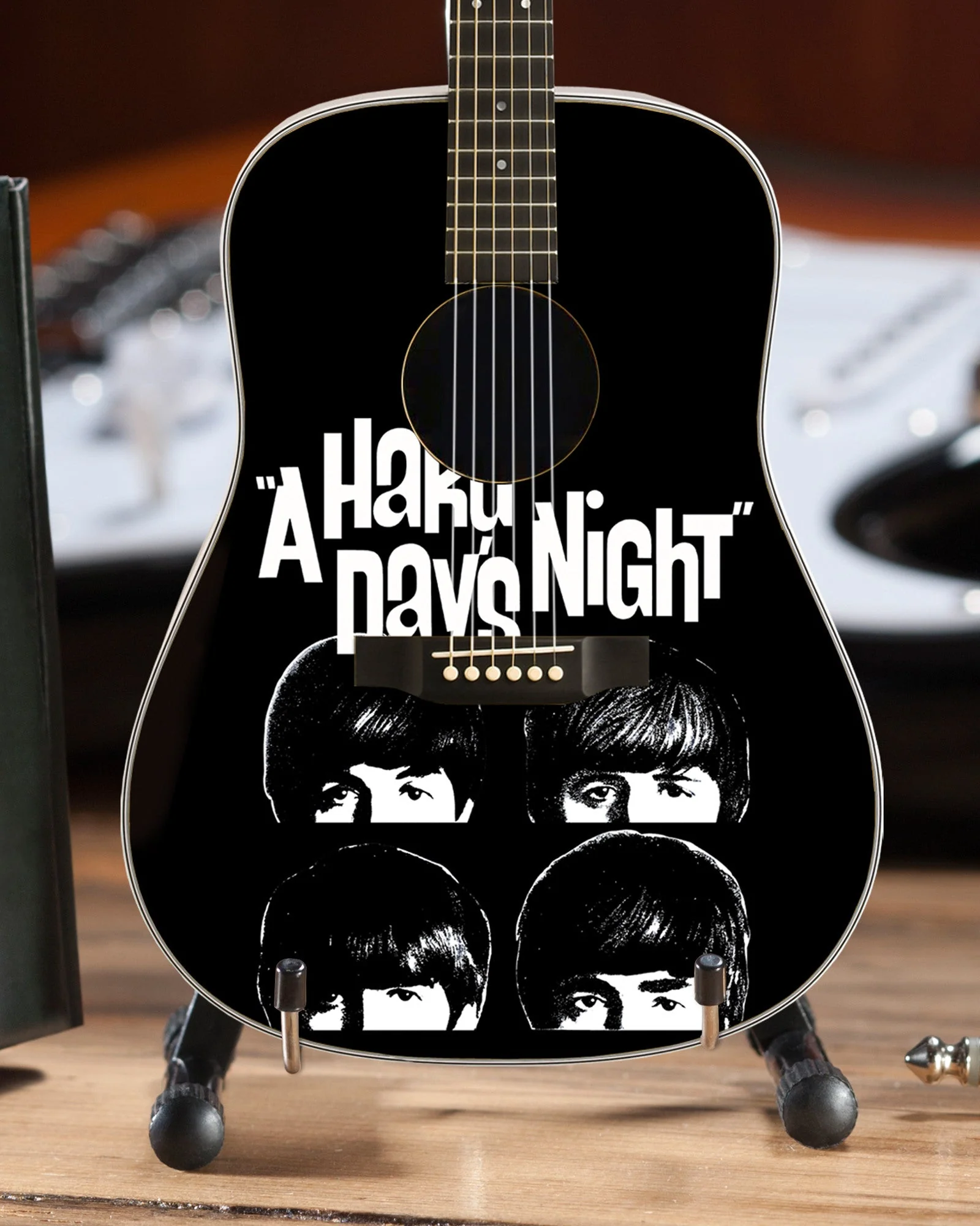 LICENSED FAB FOUR - A HARD DAY'S NIGHT TRIBUTE MINI ACOUSTIC - RADIO DAYS - Image 2