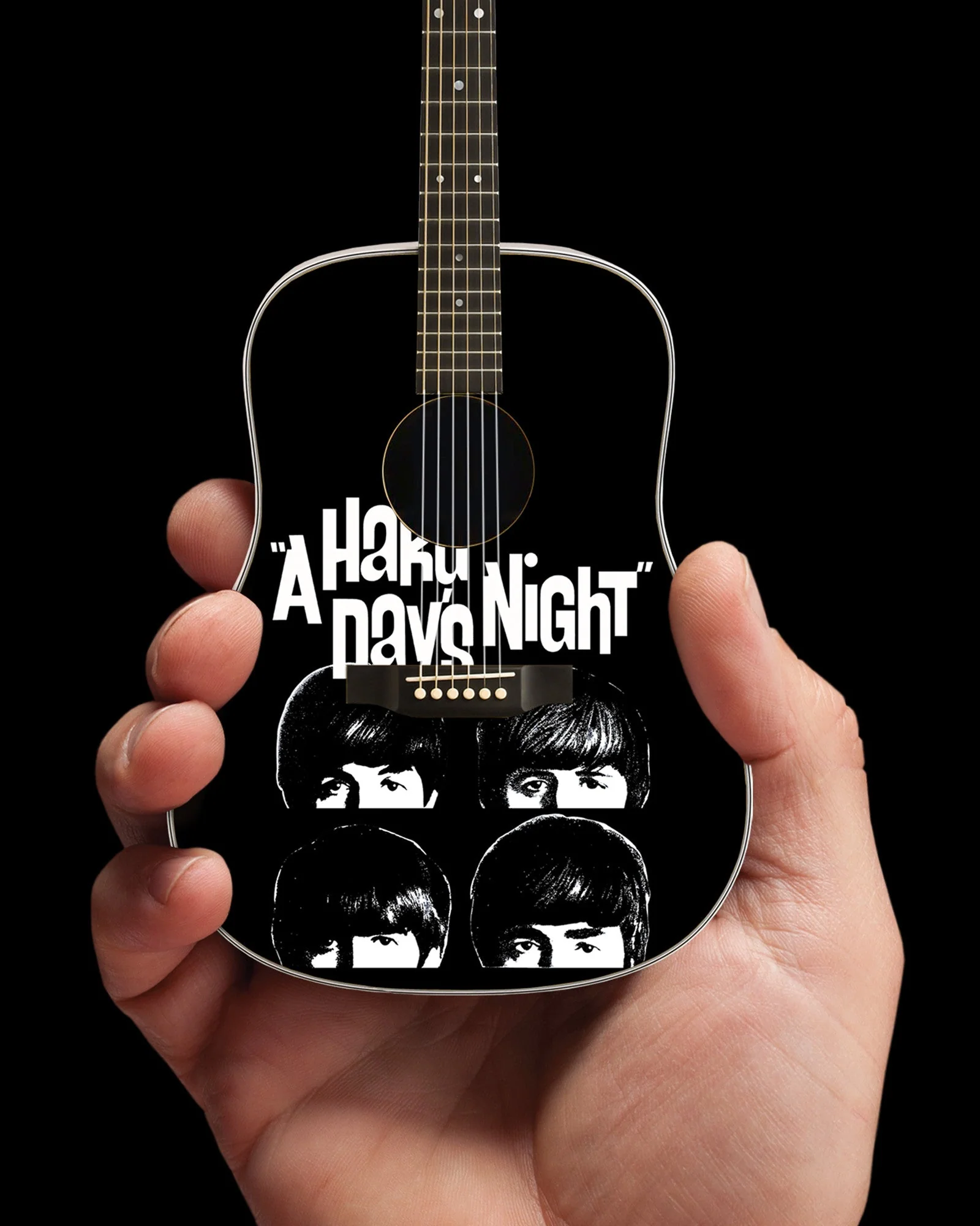 LICENSED FAB FOUR - A HARD DAY'S NIGHT TRIBUTE MINI ACOUSTIC - RADIO DAYS - Image 4