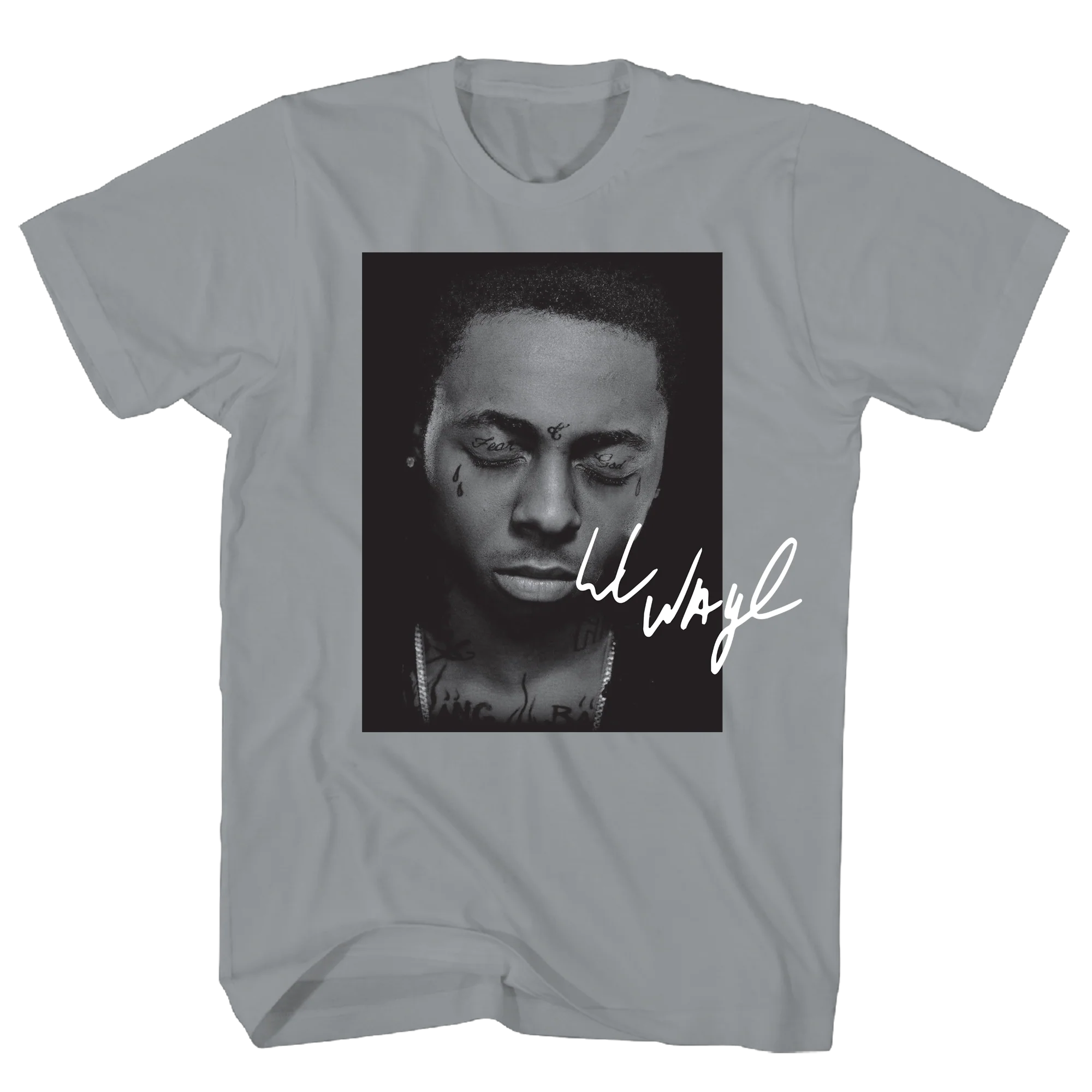 LIL WAYNE BEST WRAPPER PHOTO GRAVEL T-SHIRT