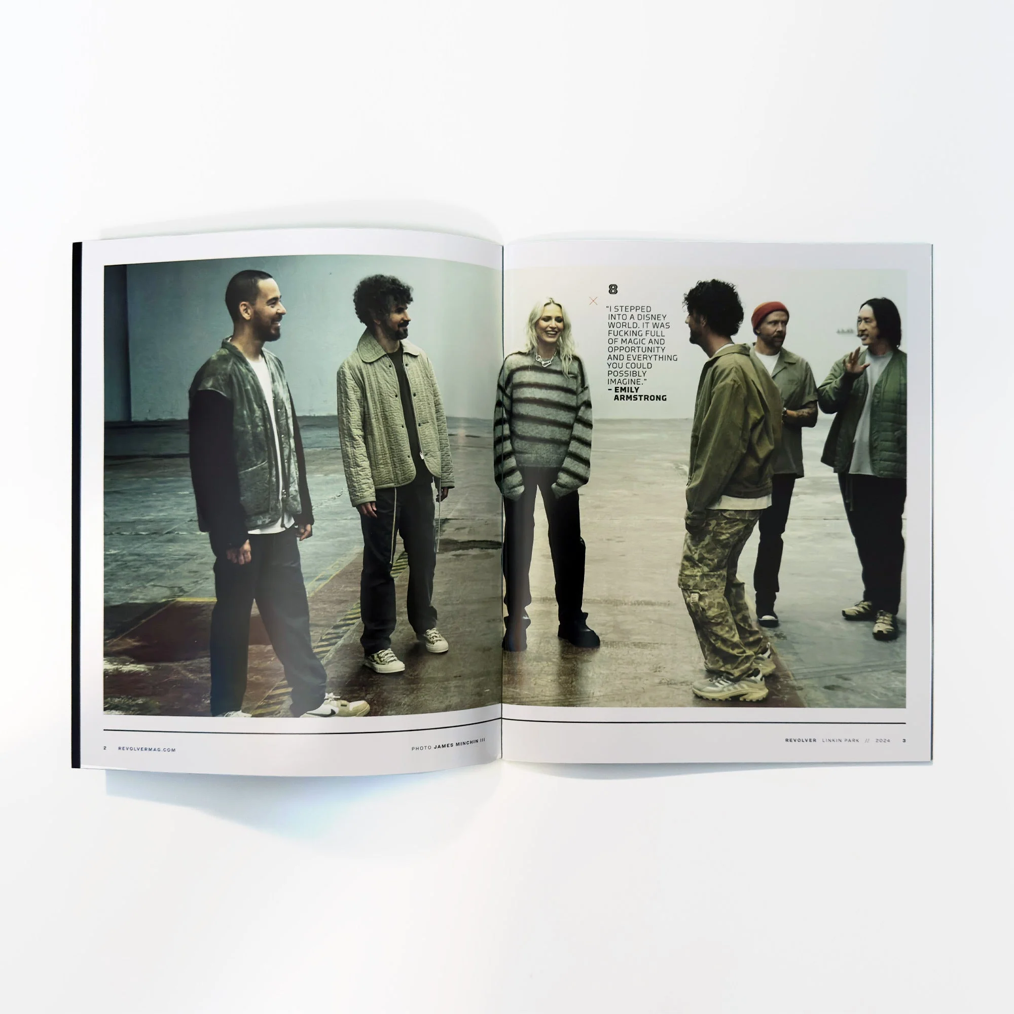 LINKIN PARK x REVOLVER ALBUM OF THE YEAR SPECIAL COLLECTOR'S EDITION MAGAZINE - Image 4