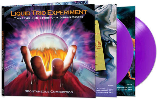 LIQUID TRIO EXPERIMENT 'SPONTANEOUS COMBUSTION' 2LP - PURPLE