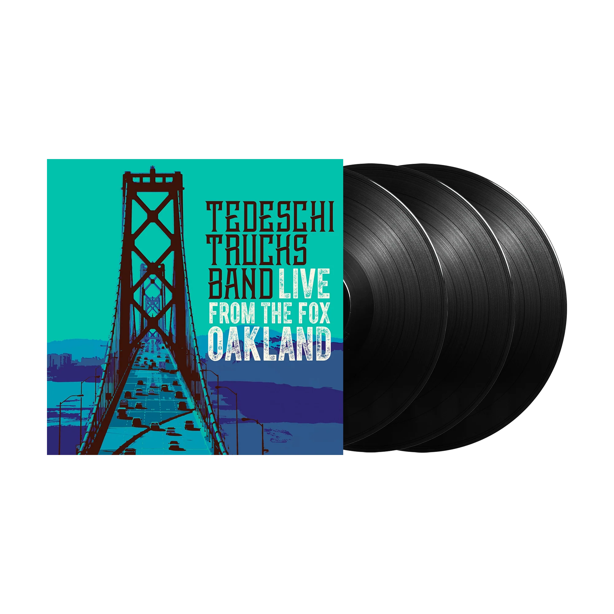 TEDESCHI TRUCKS BAND 'LIVE FROM THE FOX OAKLAND' 3LP (Black Vinyl)