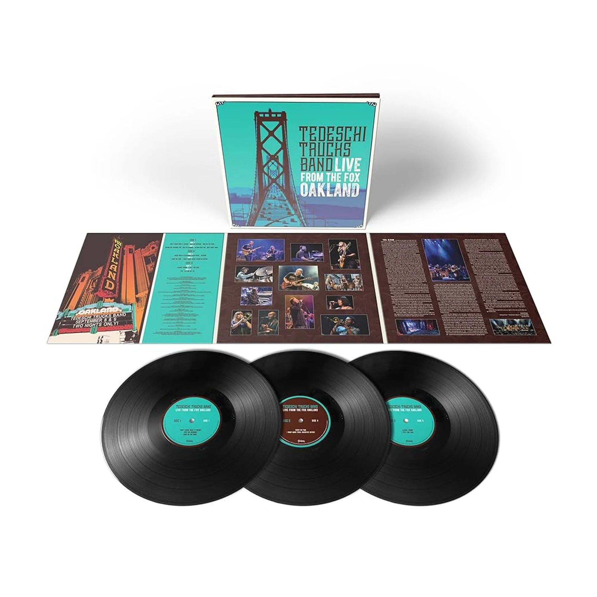 TEDESCHI TRUCKS BAND 'LIVE FROM THE FOX OAKLAND' 3LP (Black Vinyl) - Image 2