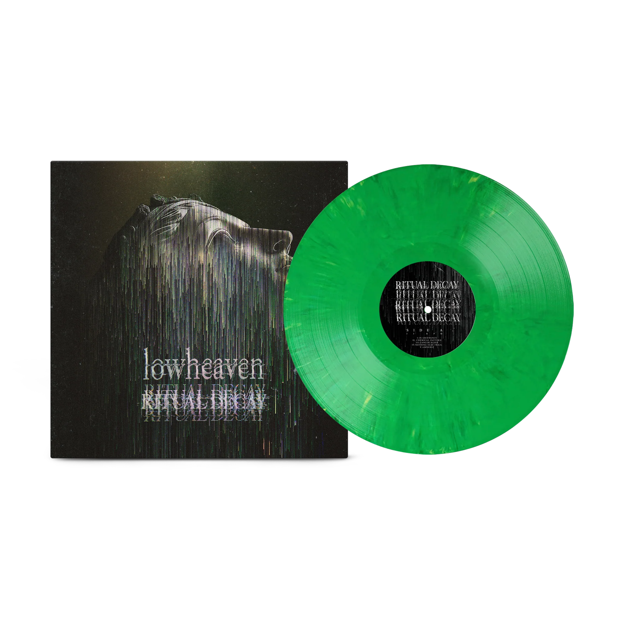 LOWHEAVEN 'RITUAL DECAY' LP (Jade Eco Mix Vinyl)