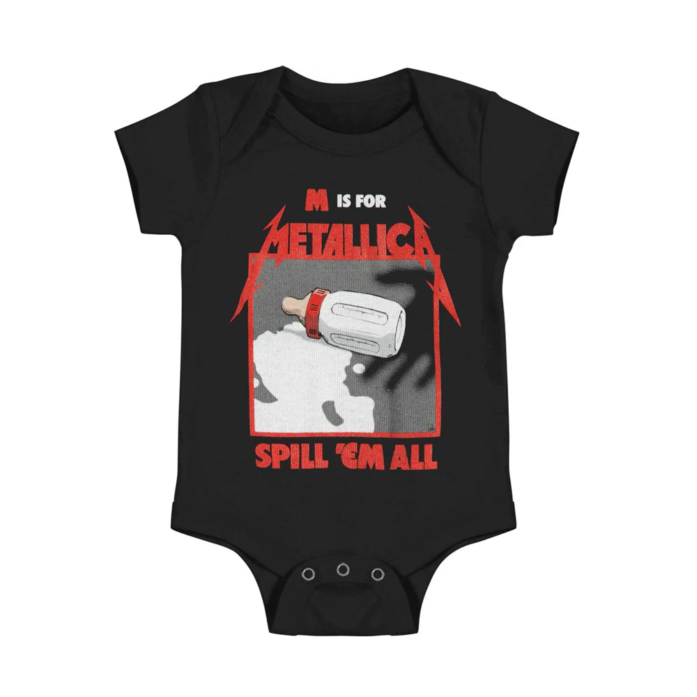 METALLICA 'SPILL EM ALL' ONESIE
