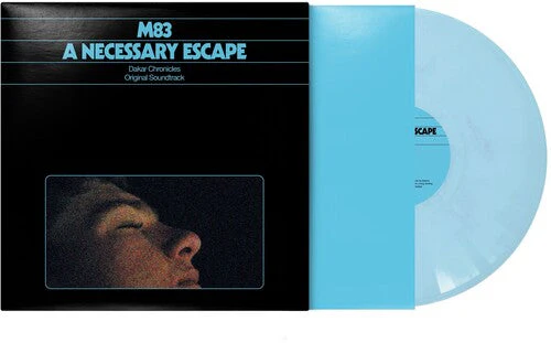 M83 'A NECESSARY ESCAPE - DAKAR CHRONICLES (ORIGINAL SOUNDTRACK)' LP - TRANSPARENT TURQUOISE/MARBLE