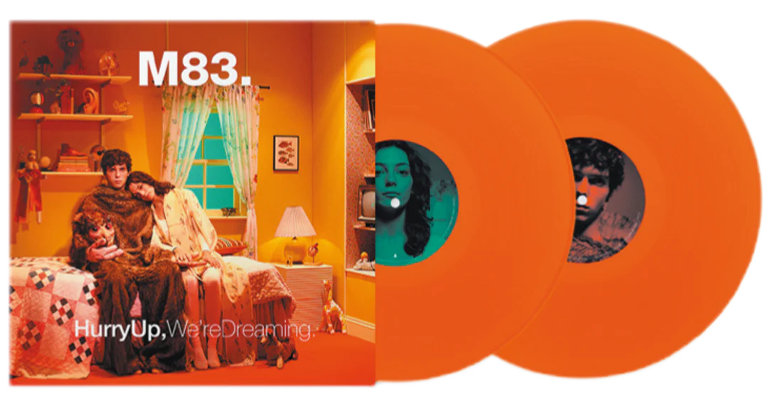 M83 'HURRY UP, WE'RE DREAMING' 10TH ANNIVERSARY 2LP - ORANGE