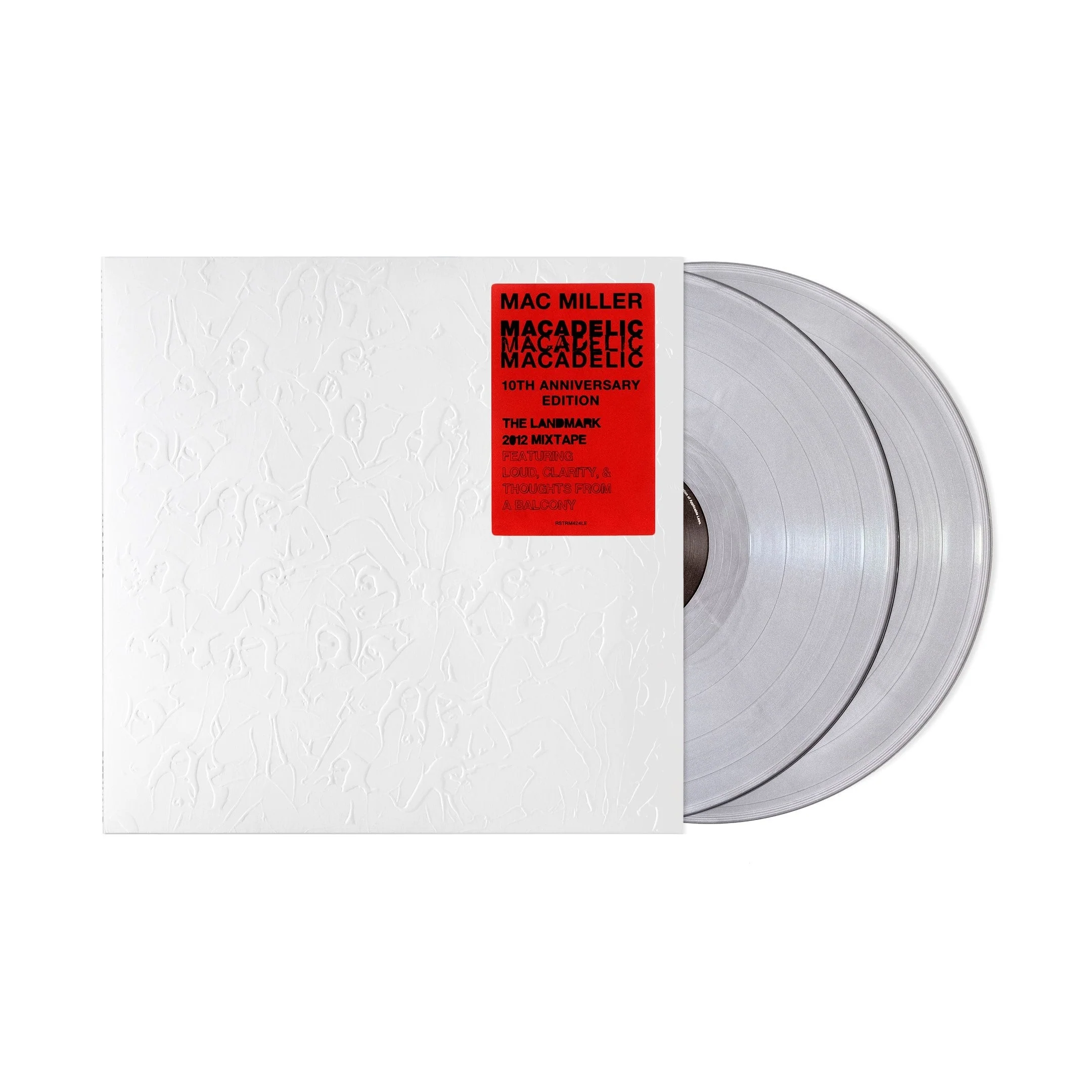 MAC MILLER 'MACADELIC' 10TH ANNIVERSARY 2LP - SILVER
